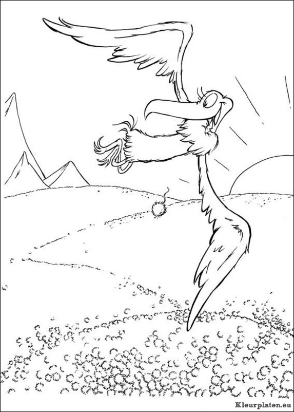 Horton van dr seuss kleurplaten