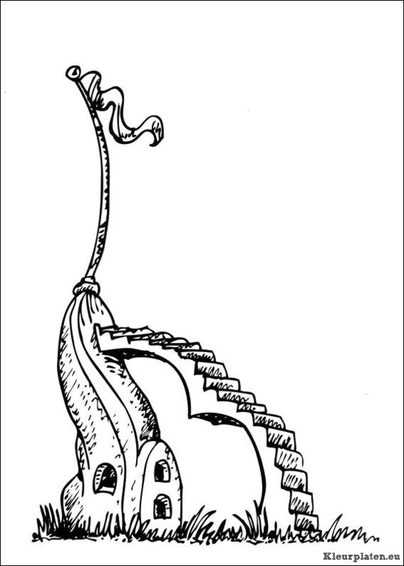 Horton van dr seuss kleurplaten
