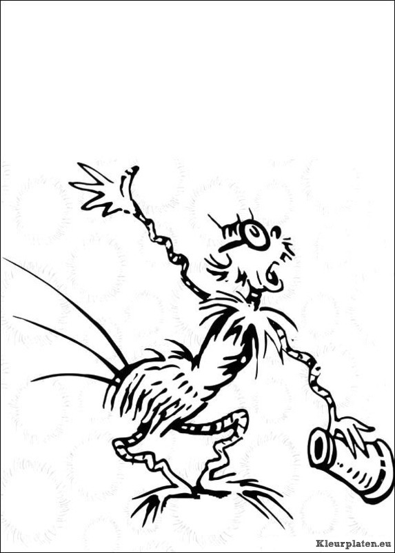 Horton van dr seuss kleurplaten
