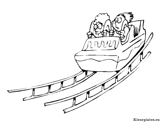 Kermis kleurplaten