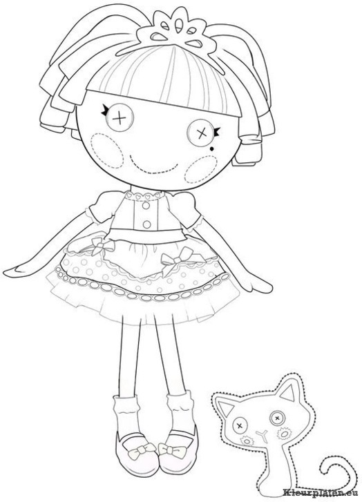 Lalaloopsy kleurplaten