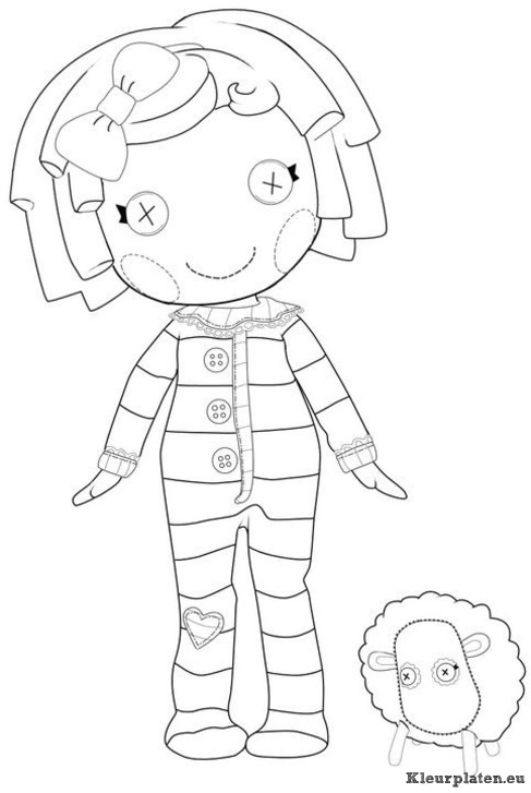 Lalaloopsy kleurplaten