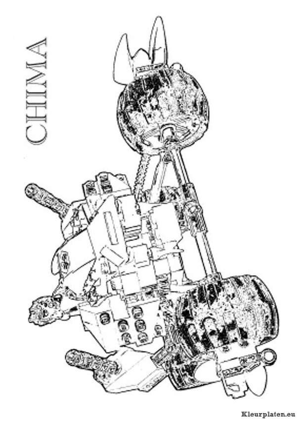 Lego chima kleurplaten