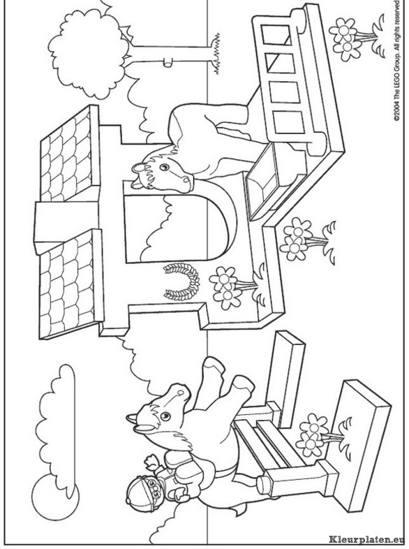 Lego duplo kleurplaten