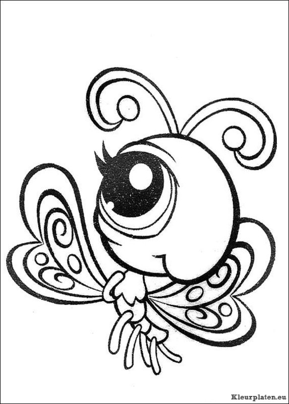 Littlest pet shop kleurplaten