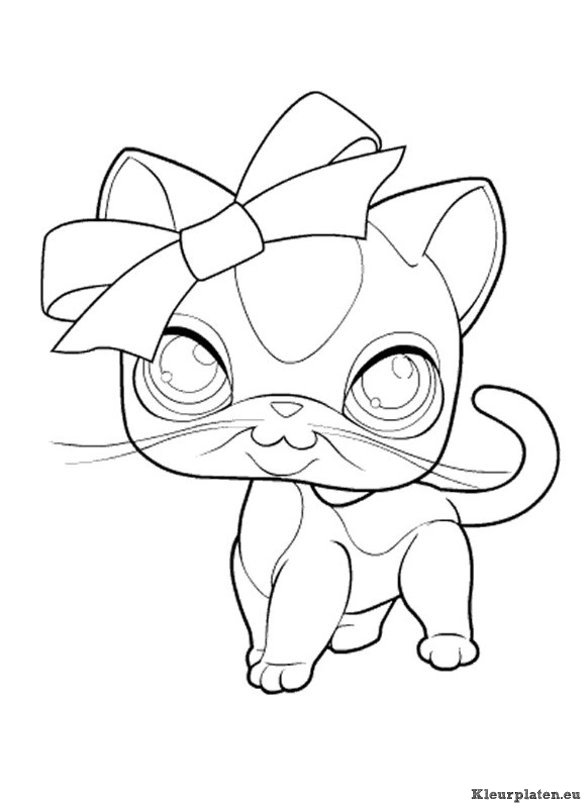 Littlest pet shop kleurplaten