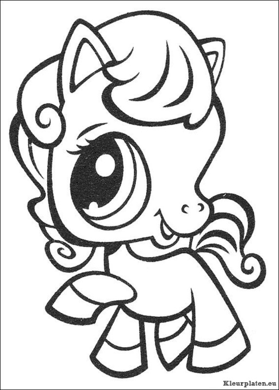Littlest pet shop kleurplaten
