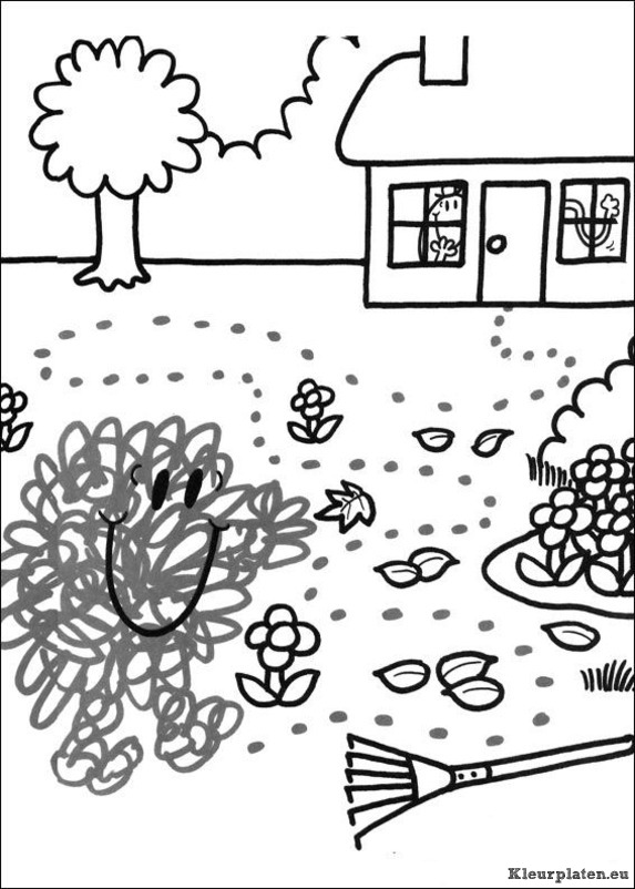 Mr men en litltle miss kleurplaten