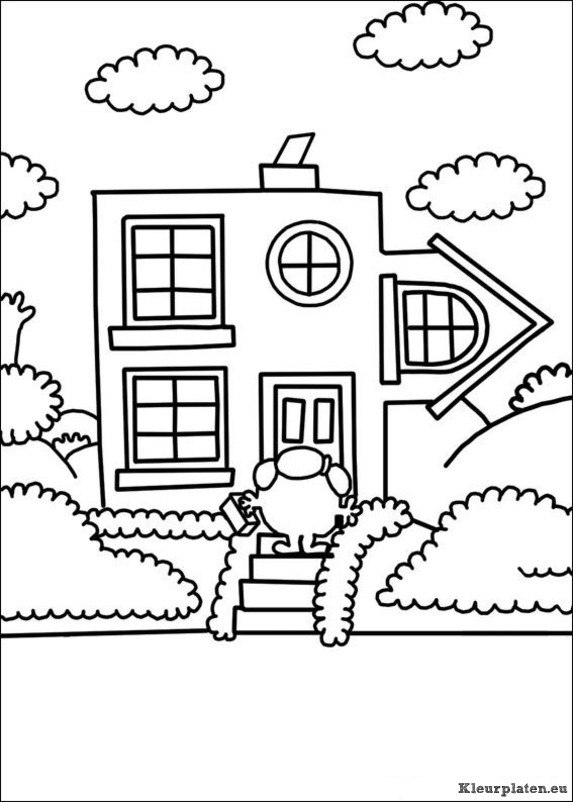 Mr men en litltle miss kleurplaten