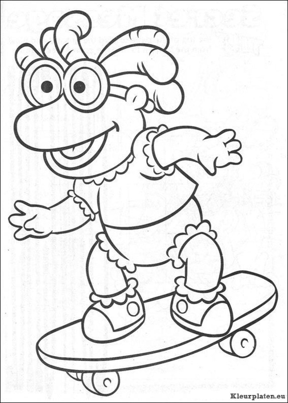 Muppet babies kleurplaten