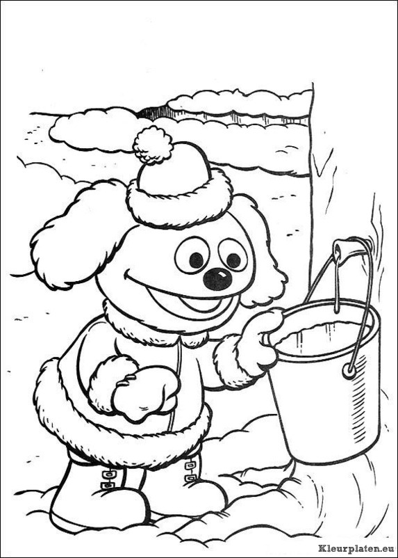 Muppet babies kleurplaten