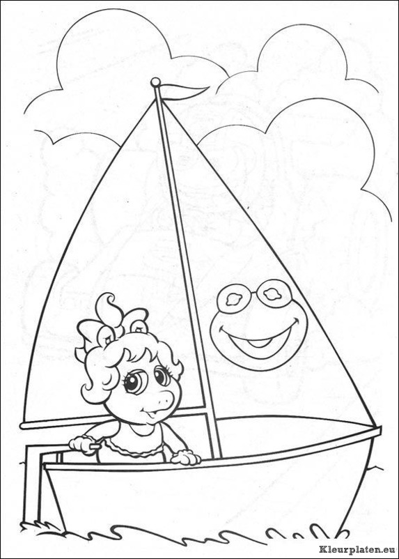 Muppet babies kleurplaten
