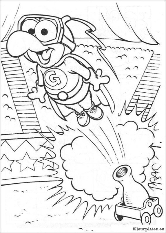 Muppet babies kleurplaten