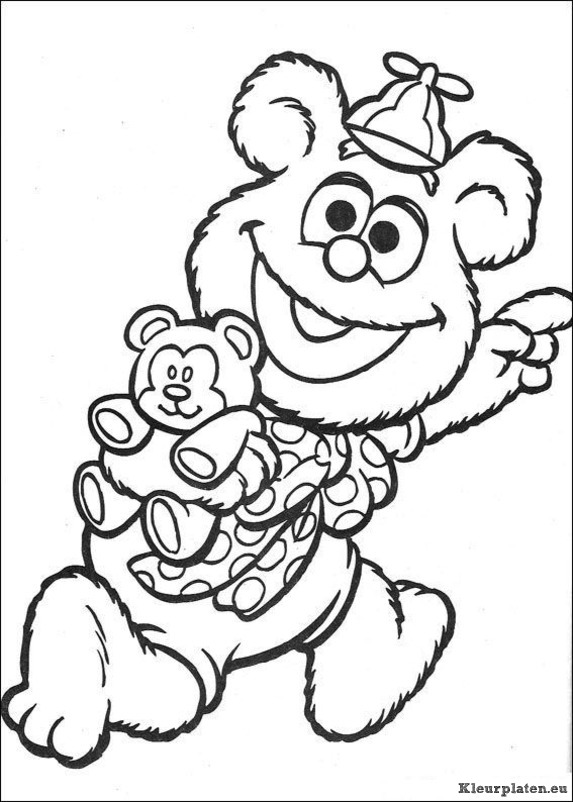 Muppet babies kleurplaten
