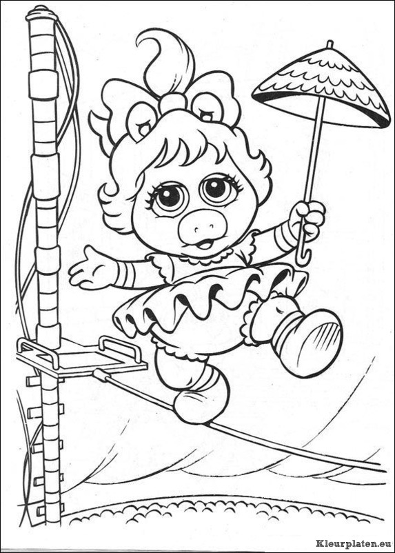 Muppet babies kleurplaten