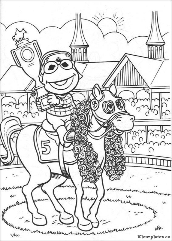 Muppet babies kleurplaten