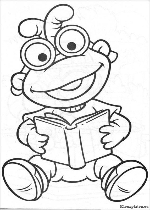 Muppet babies kleurplaten