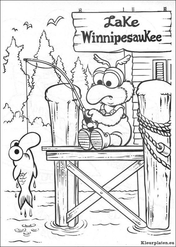 Muppet babies kleurplaten