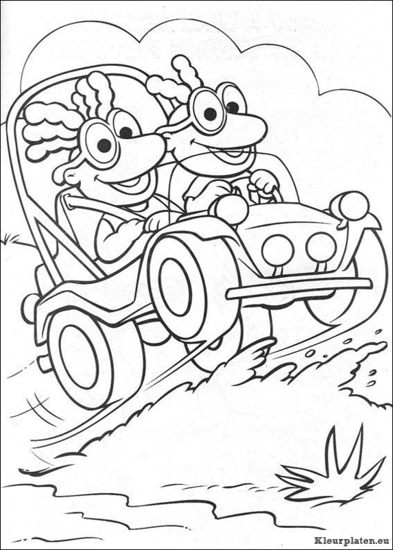 Muppet babies kleurplaten