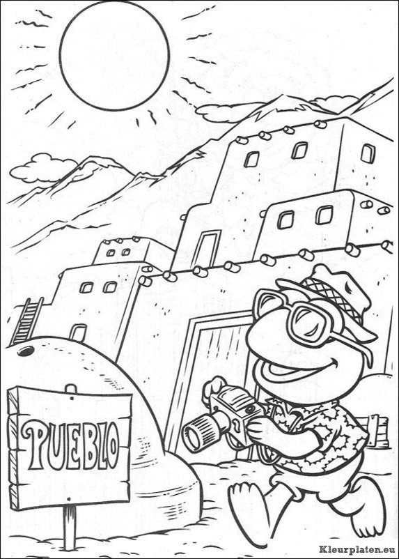 Muppet babies kleurplaten