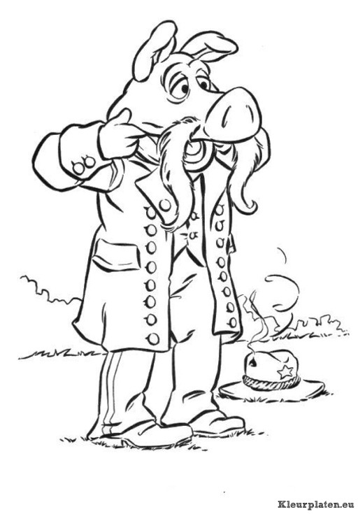 Muppets beroemde mensen kleurplaten