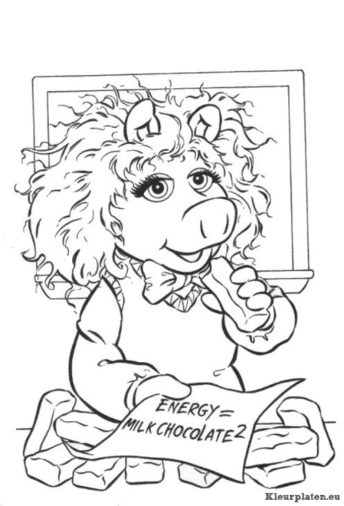Muppets beroemde mensen kleurplaten