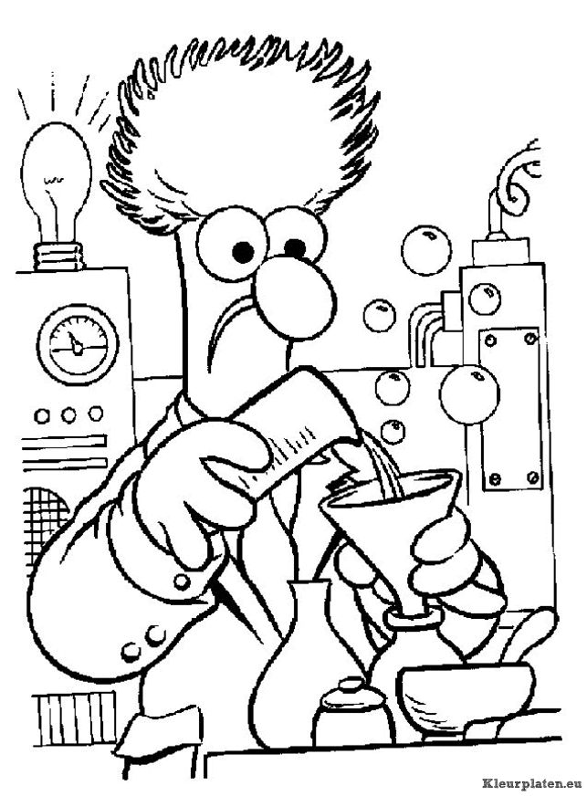 Muppets kleurplaten