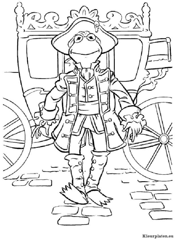 Muppets kleurplaten