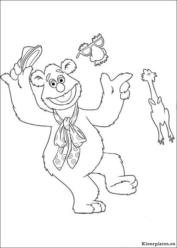 Muppets kleurplaten