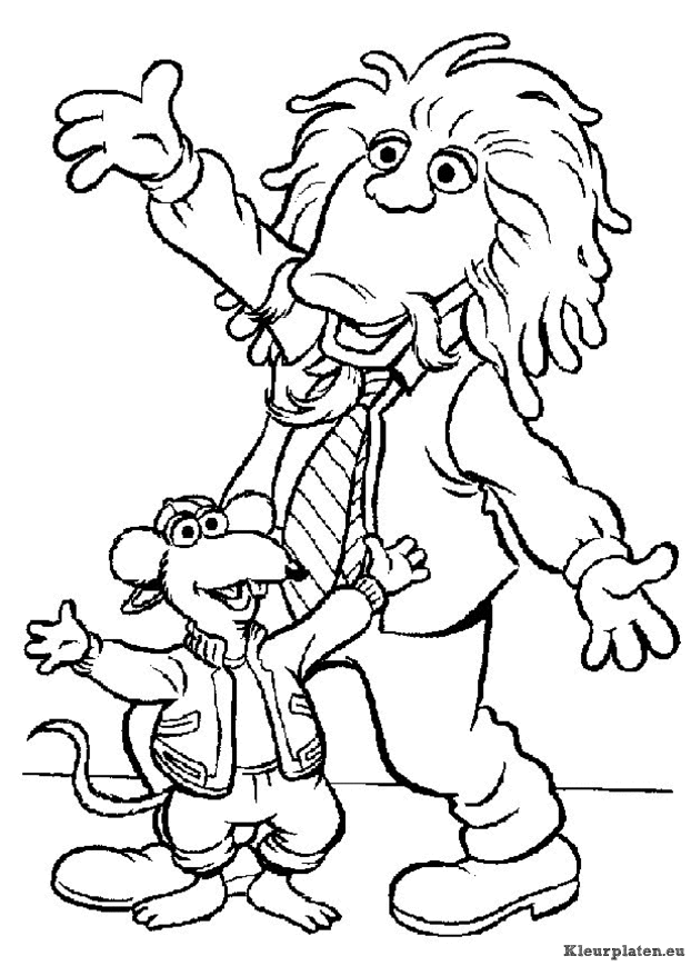 Muppets kleurplaten
