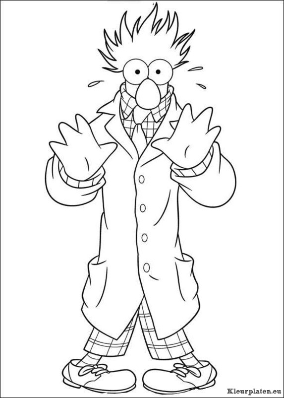 Muppets kleurplaten