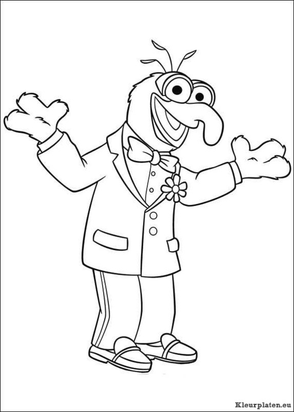 Muppets kleurplaten