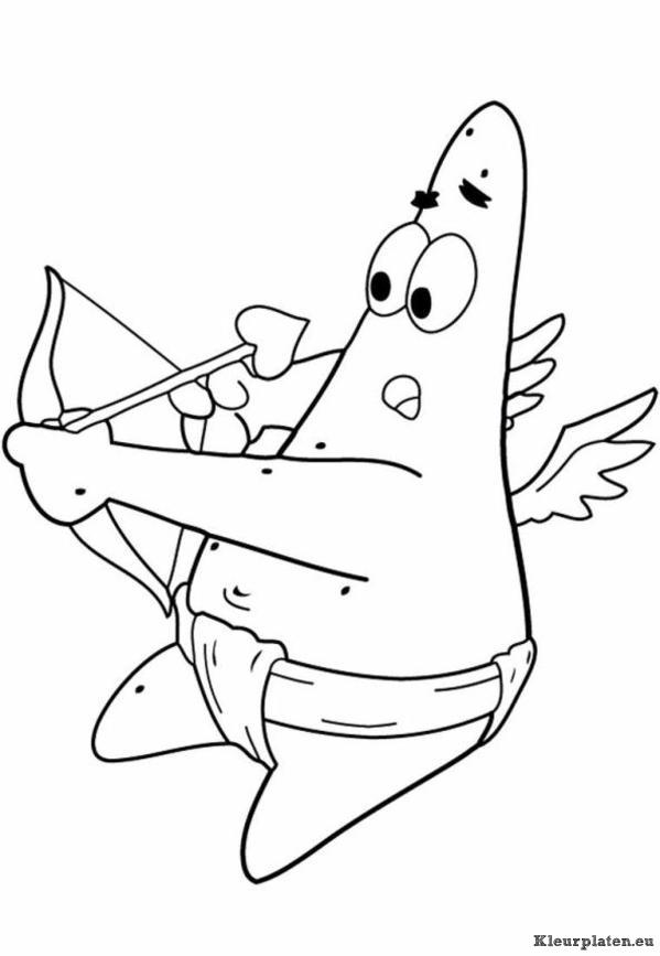 Patrick zeester kleurplaten