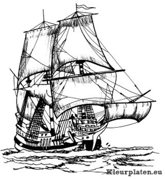 Piraten kleurplaten