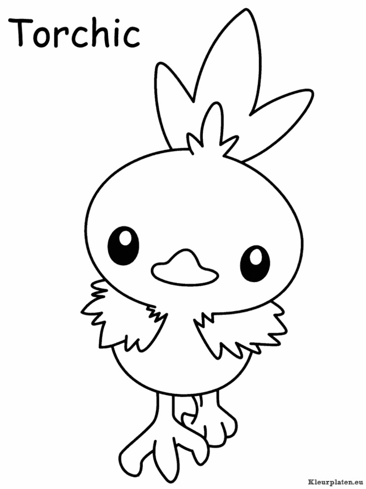 Pokemon kleurplaten