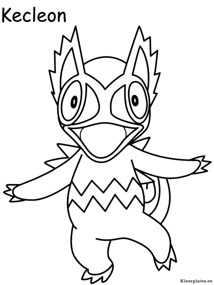 Pokemon kleurplaten