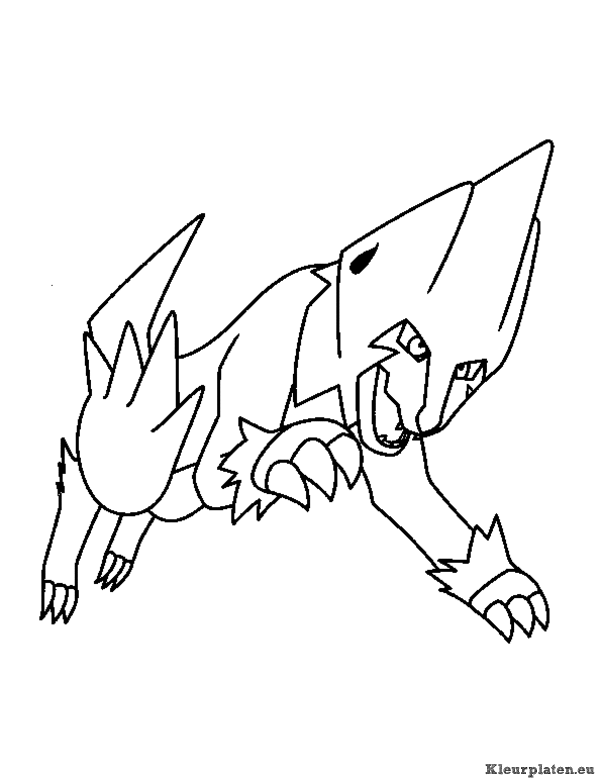 Pokemon kleurplaten