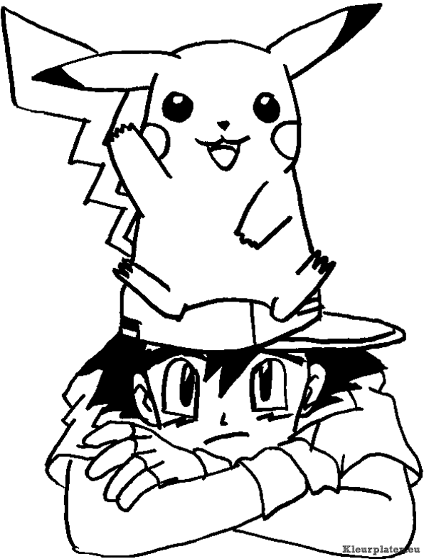 Pokemon kleurplaten