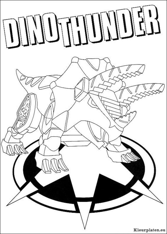 Power rangers kleurplaten