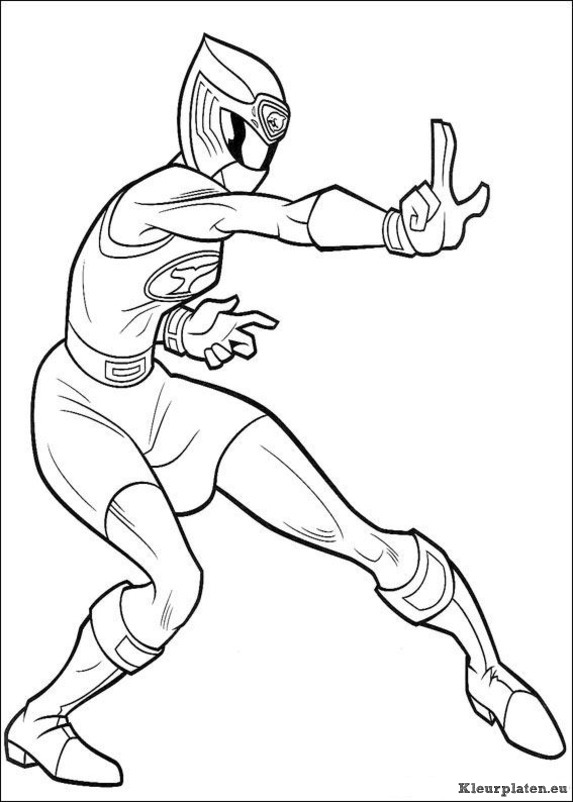 Power rangers kleurplaten