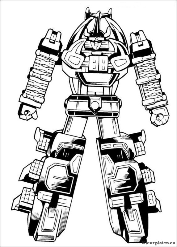 Power rangers kleurplaten