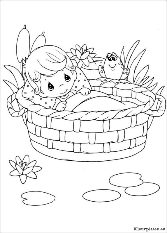 Precious moments kleurplaten