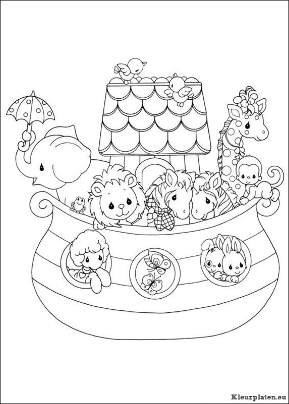Precious moments kleurplaten