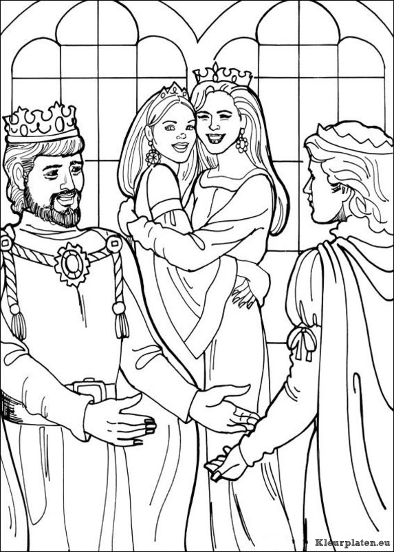Prinses leonora kleurplaten