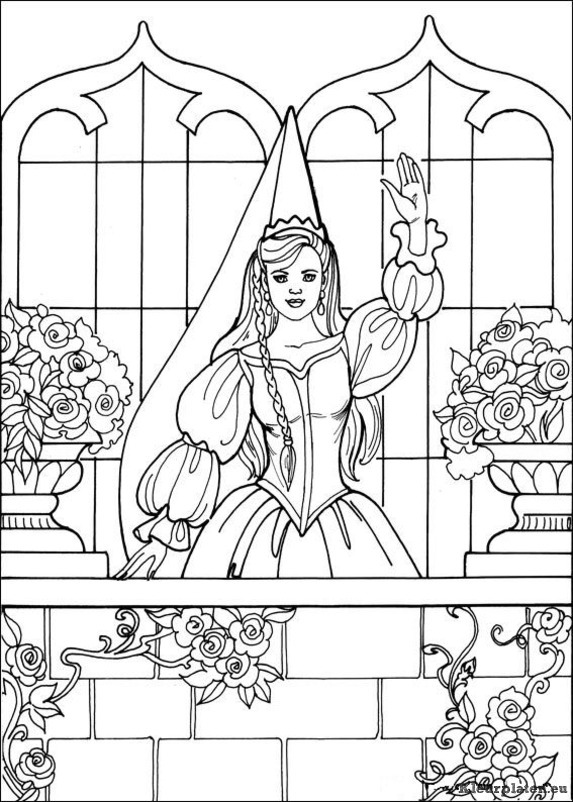 Prinses leonora kleurplaten