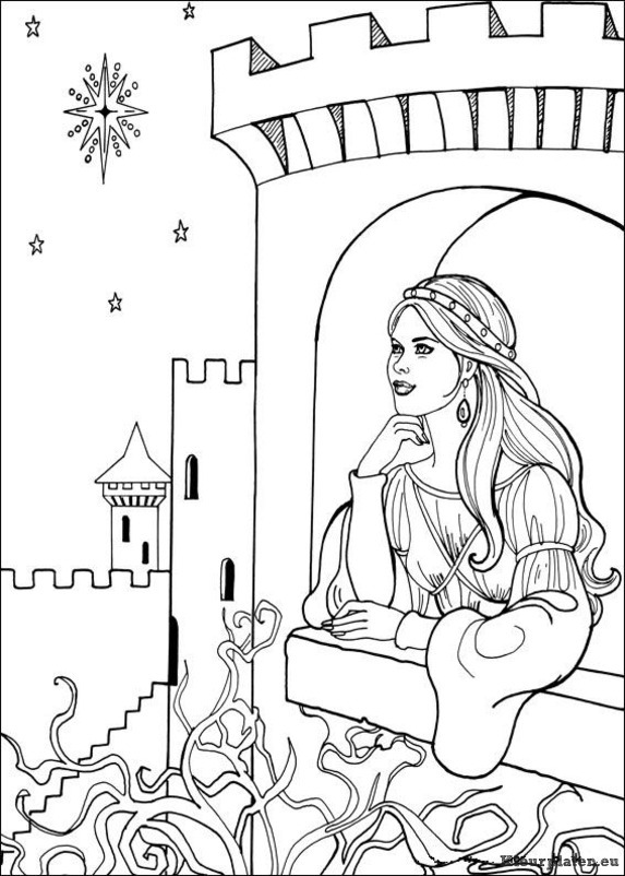 Prinses leonora kleurplaten
