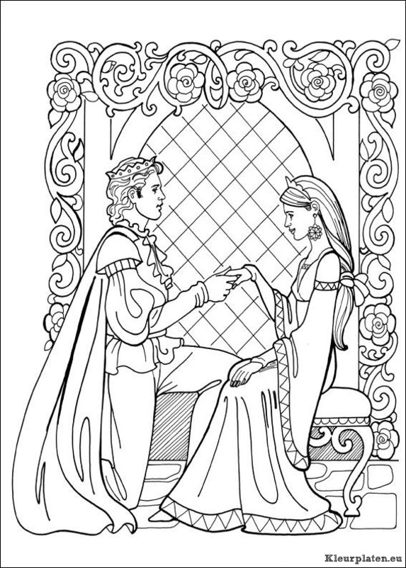 Prinses leonora kleurplaten