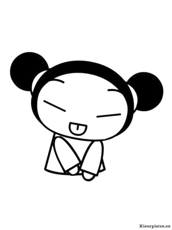 Pucca kleurplaten