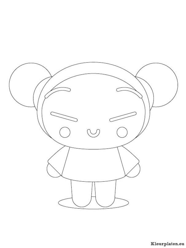 Pucca kleurplaten