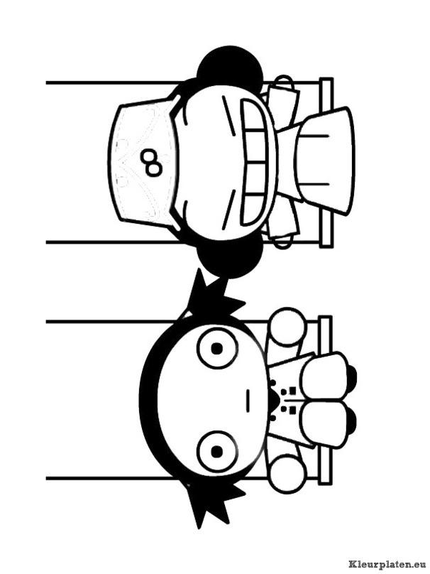 Pucca kleurplaten